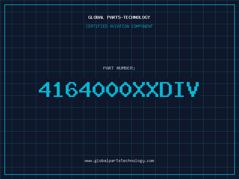 Aviation Part 4164000XXDIV