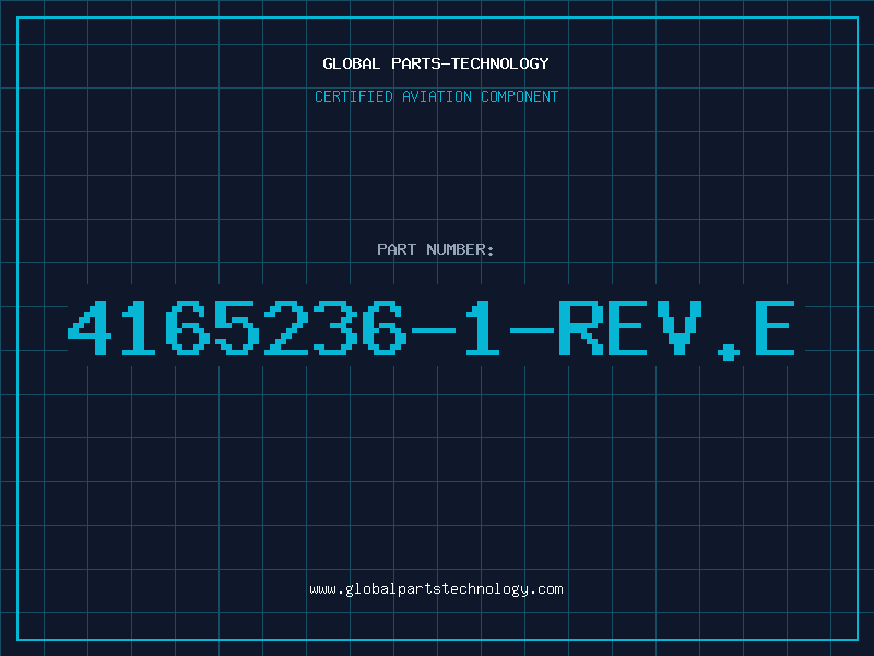 Aviation Part 4165236-1-REV.E