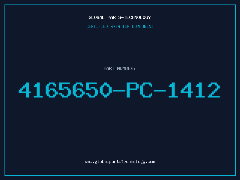 Aviation Part 4165650-PC-1412