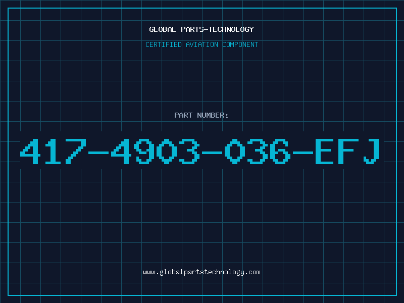 Aviation Part 417-4903-036-EFJ