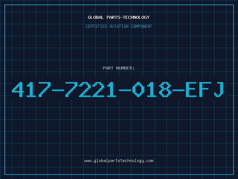 Aviation Part 417-7221-018-EFJ