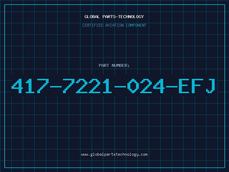 Aviation Part 417-7221-024-EFJ