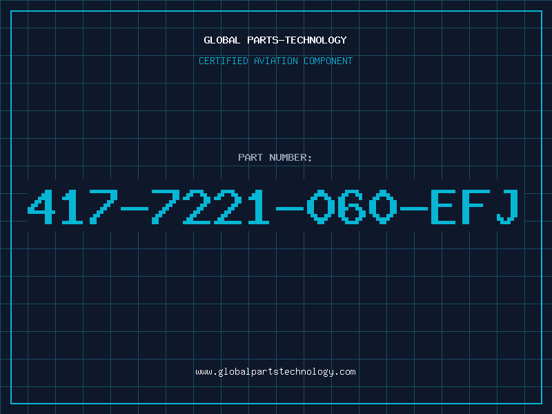 Aviation Part 417-7221-060-EFJ