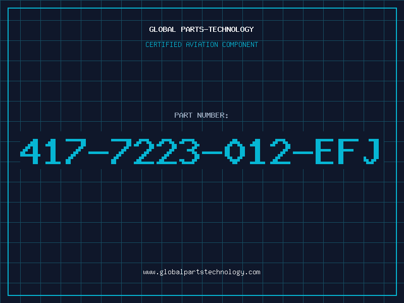 Aviation Part 417-7223-012-EFJ