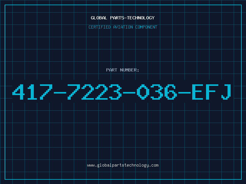 Aviation Part 417-7223-036-EFJ
