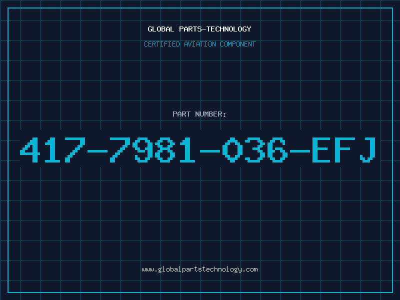 Aviation Part 417-7981-036-EFJ