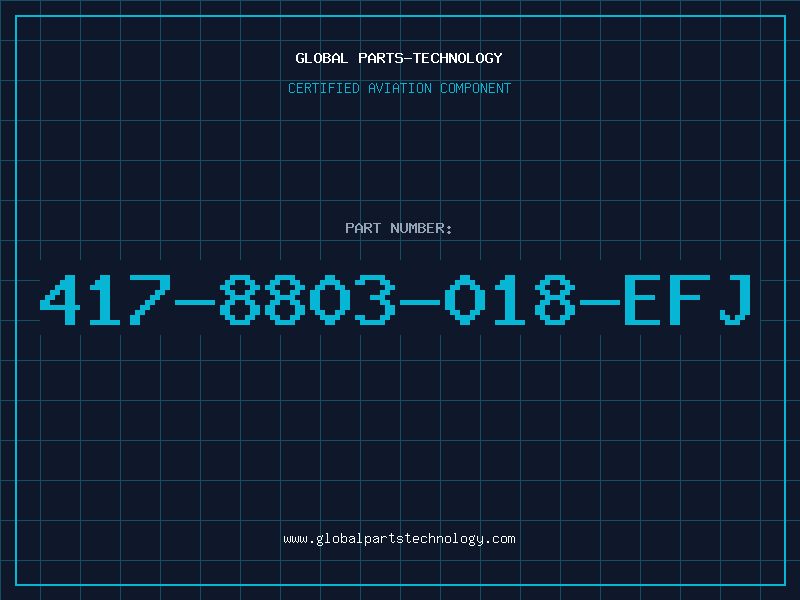 Aviation Part 417-8803-018-EFJ