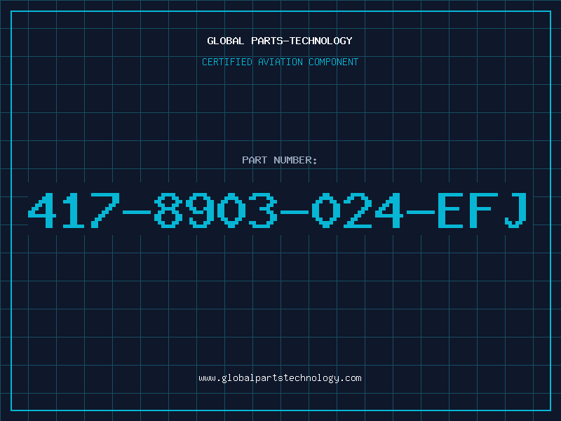 Aviation Part 417-8903-024-EFJ