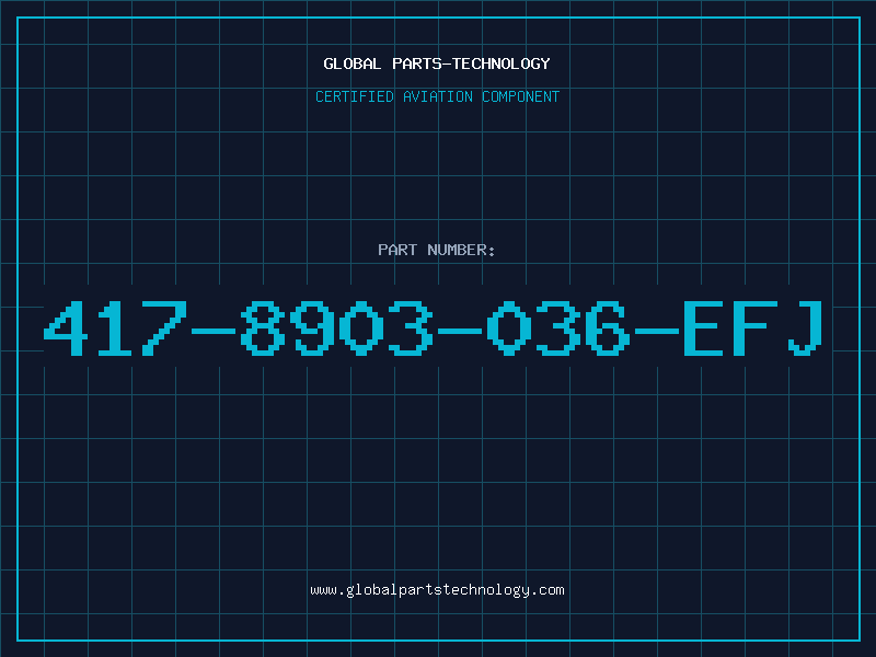 Aviation Part 417-8903-036-EFJ