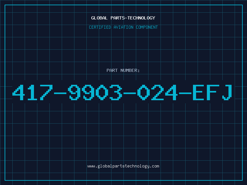 Aviation Part 417-9903-024-EFJ
