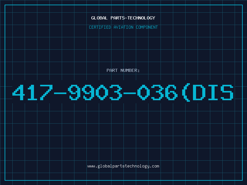 Aviation Part 417-9903-036(DIS