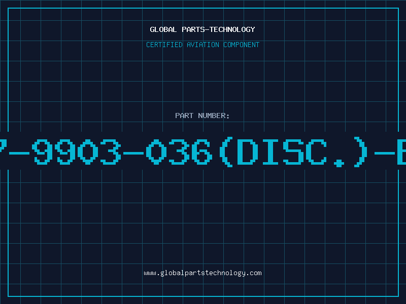 Aviation Part 417-9903-036(DISC.)-EFJ