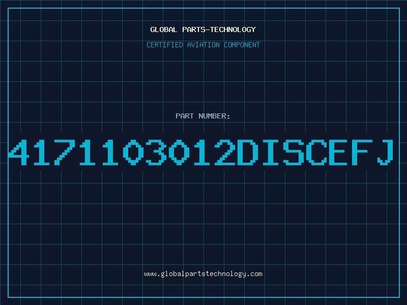 Aviation Part 4171103012DISCEFJ