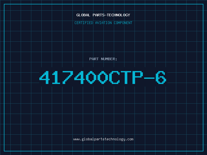 Aviation Part 417400CTP-6