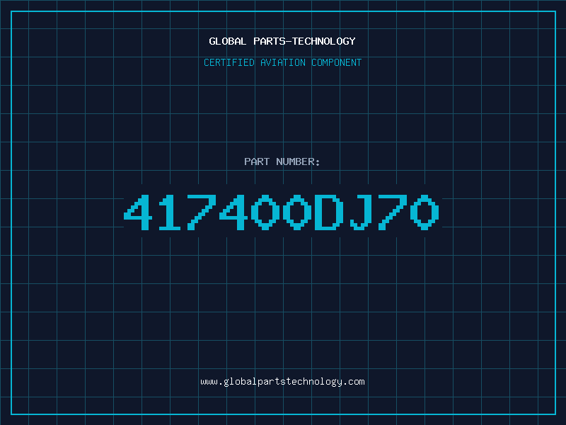 Aviation Part 417400DJ70