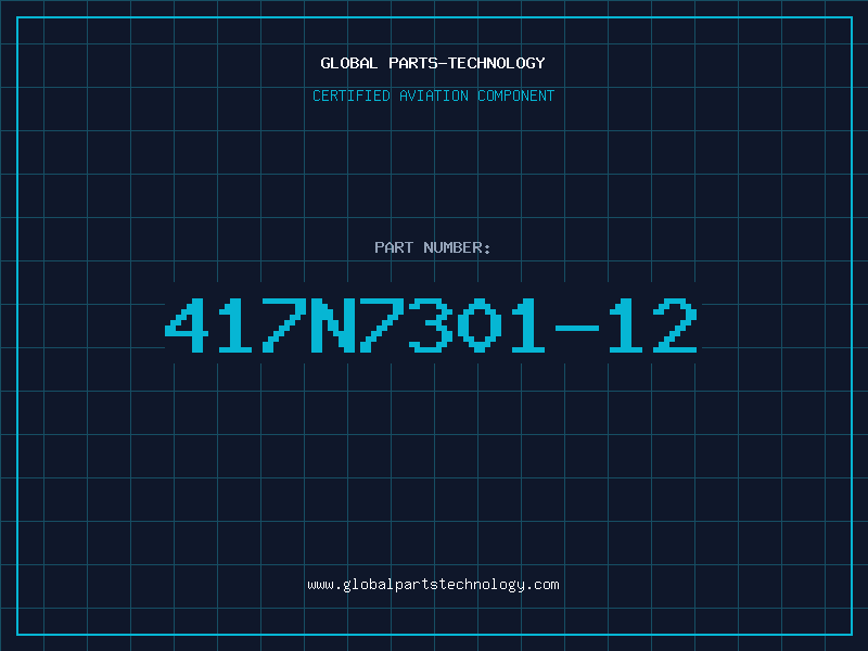 Aviation Part 417N7301-12