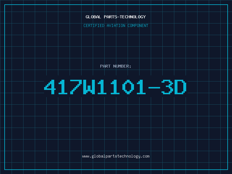 Aviation Part 417W1101-3D