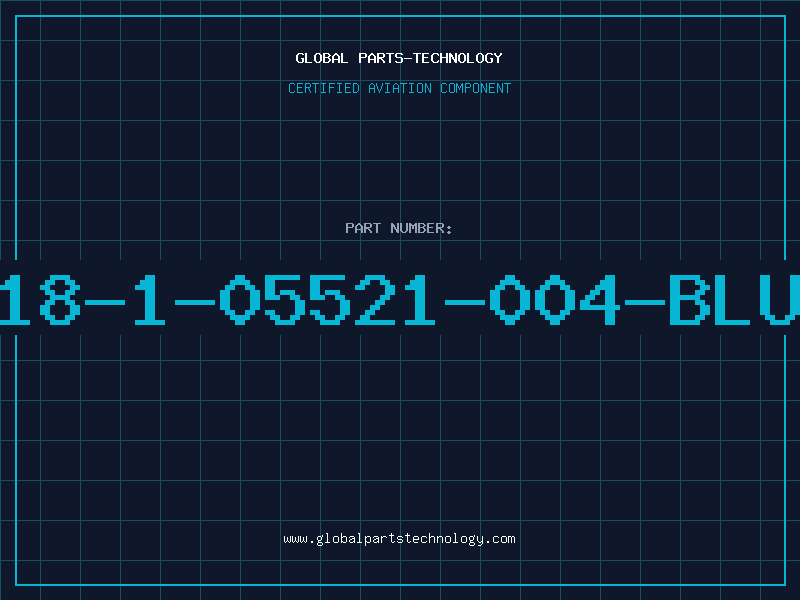 Aviation Part 418-1-05521-004-BLUE