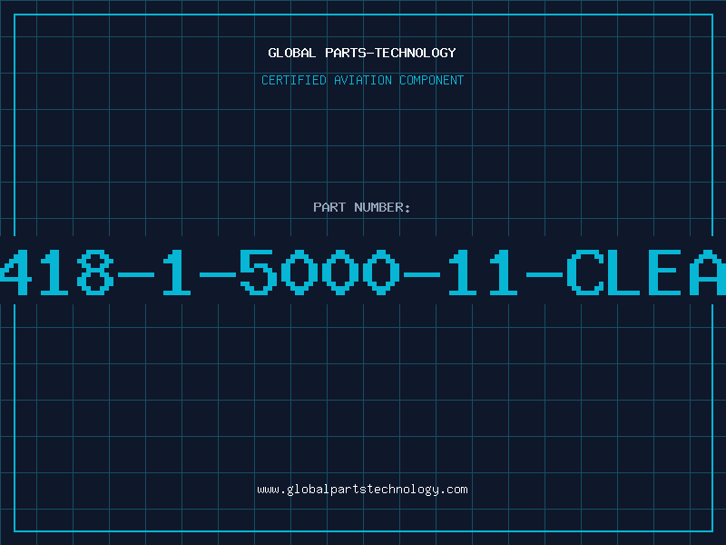 Aviation Part 418-1-5000-11-CLEA