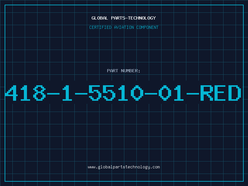 Aviation Part 418-1-5510-01-RED