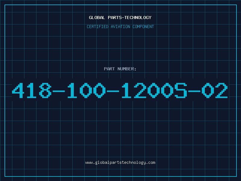 Aviation Part 418-100-1200S-02