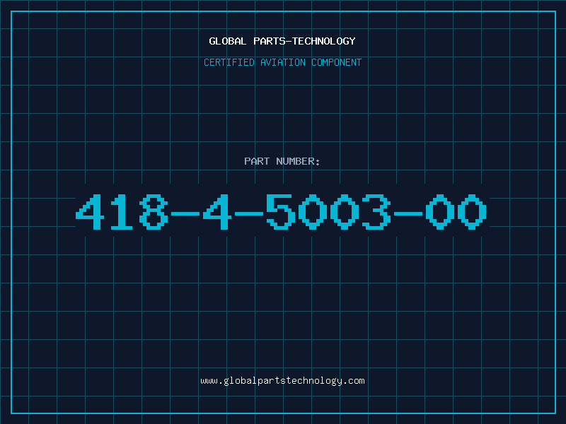 Aviation Part 418-4-5003-00