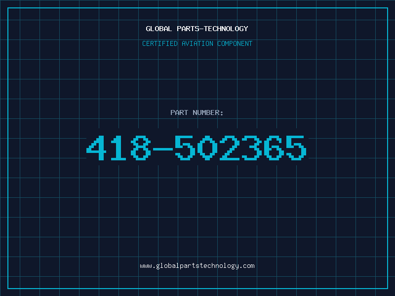 Aviation Part 418-502365