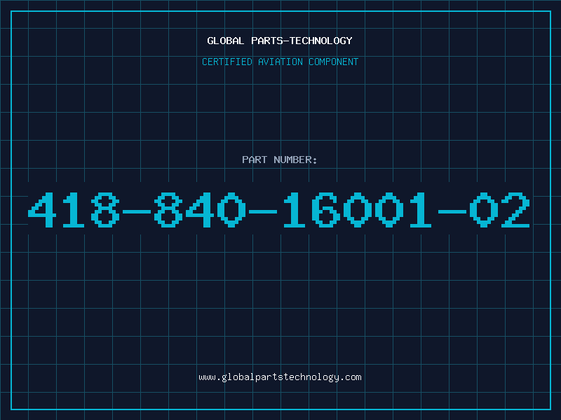 Aviation Part 418-840-16001-02