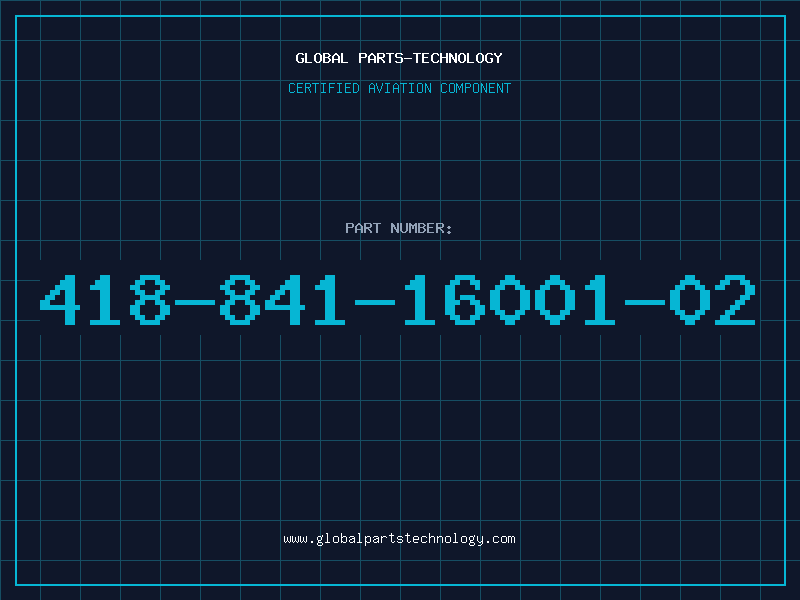 Aviation Part 418-841-16001-02