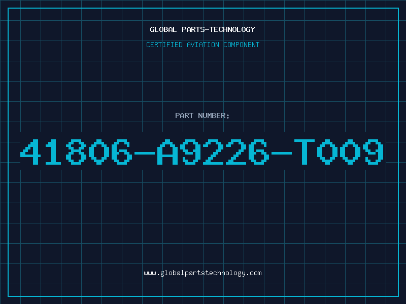 Aviation Part 41806-A9226-T009