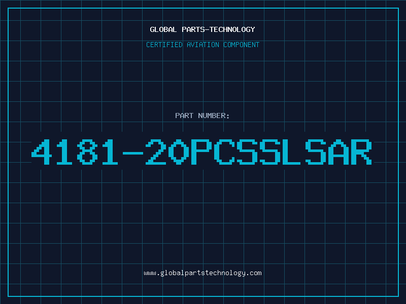 Aviation Part 4181-20PCSSLSAR