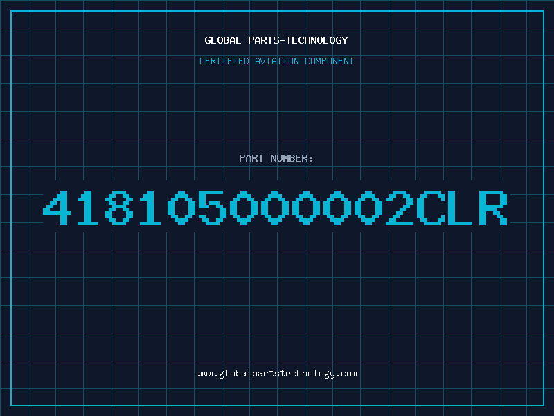 Aviation Part 418105000002CLR
