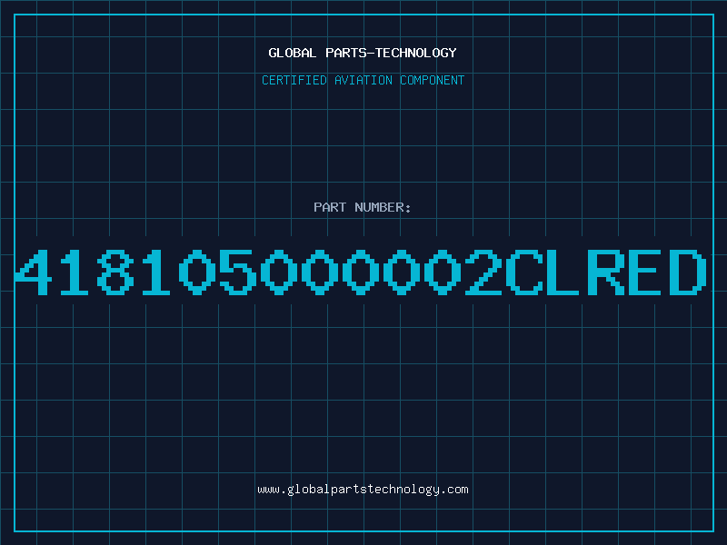 Aviation Part 418105000002CLRED
