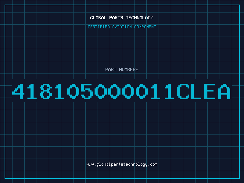 Aviation Part 418105000011CLEA