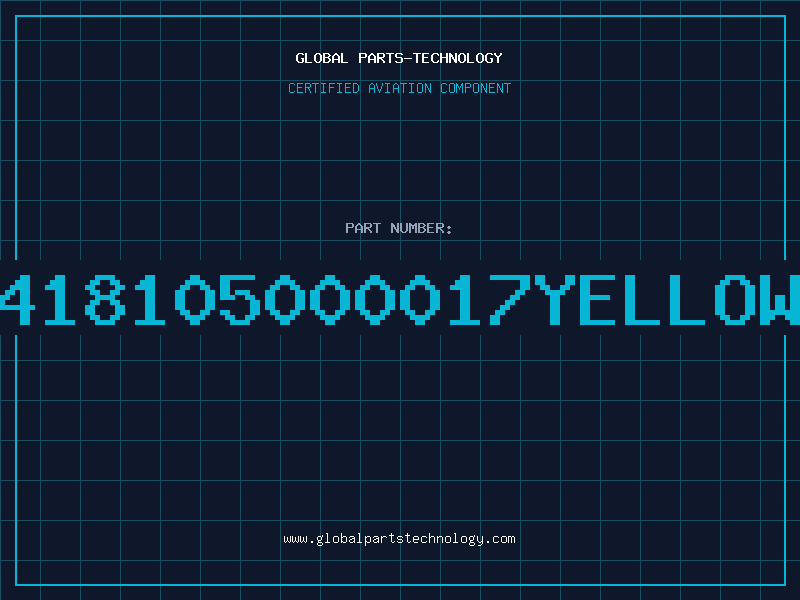 Aviation Part 418105000017YELLOW