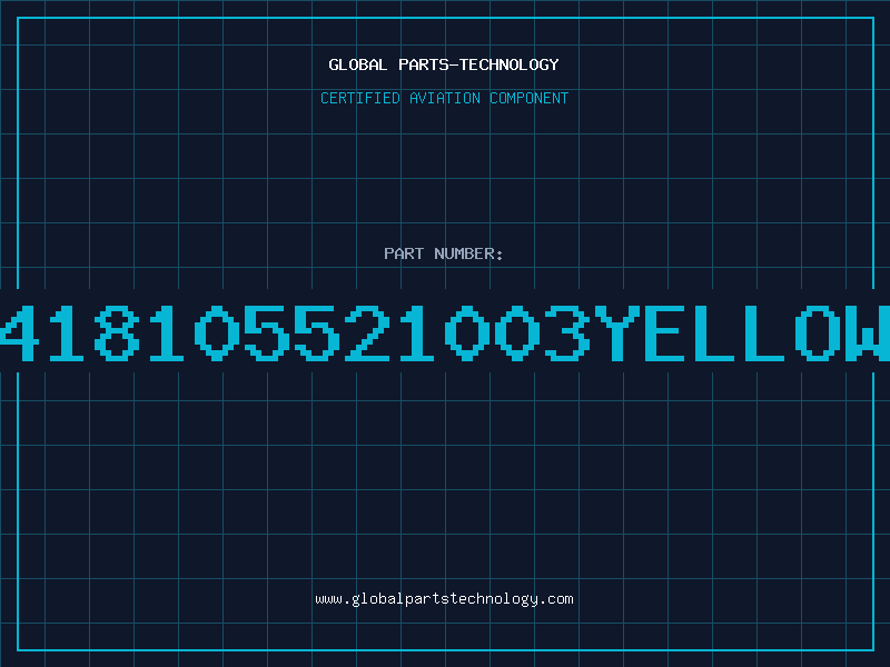 Aviation Part 418105521003YELLOW