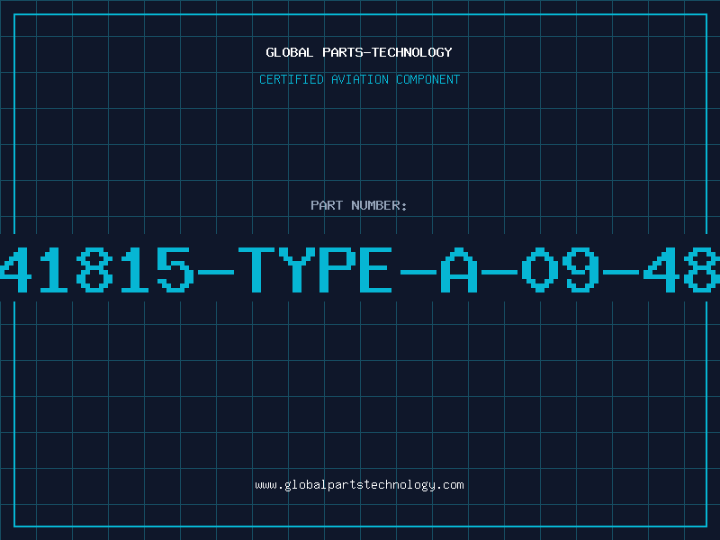 Aviation Part 41815-TYPE-A-09-48