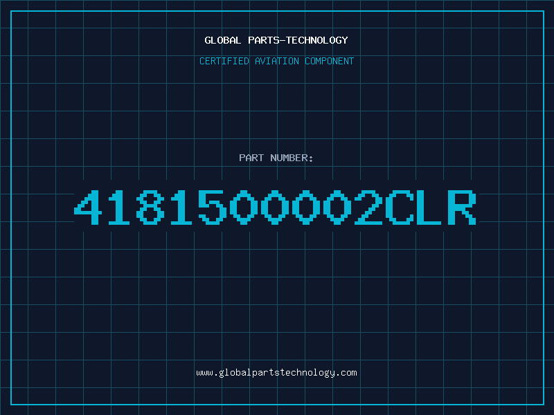 Aviation Part 4181500002CLR