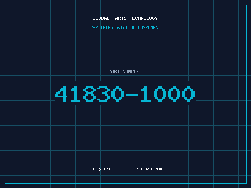 Aviation Part 41830-1000