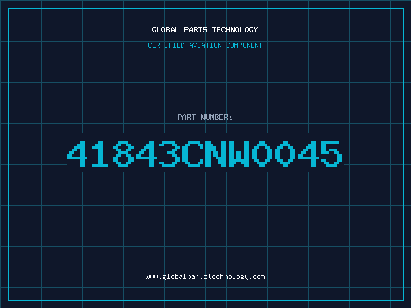 Aviation Part 41843CNW0045