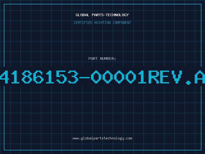 Aviation Part 4186153-00001REV.A