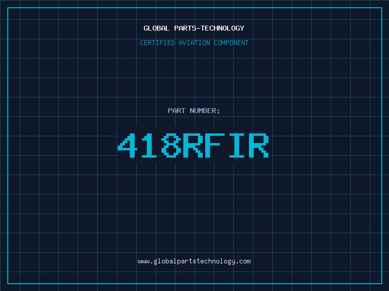 Aviation Part 418RFIR