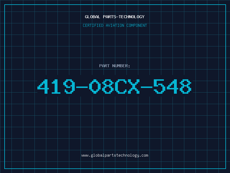 Aviation Part 419-08CX-548
