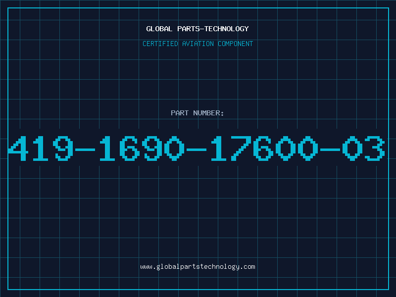 Aviation Part 419-1690-17600-03