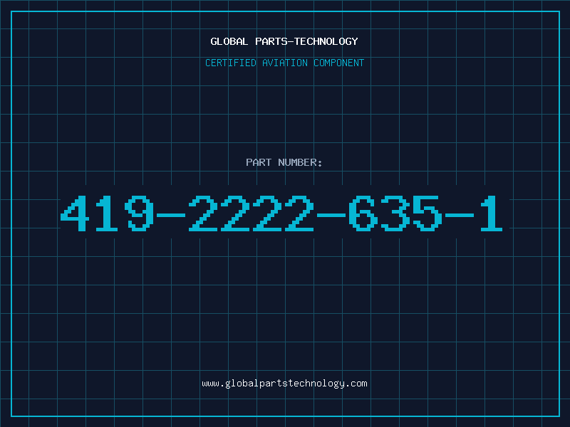 Aviation Part 419-2222-635-1