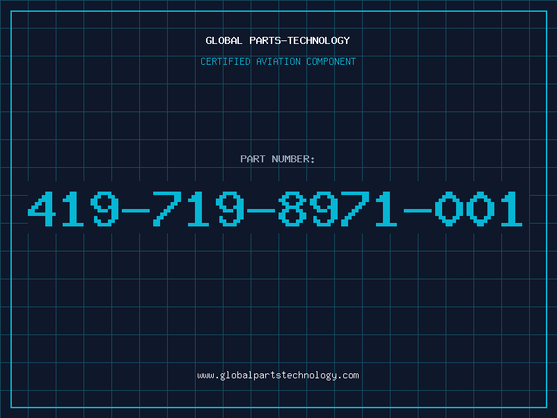 Aviation Part 419-719-8971-001