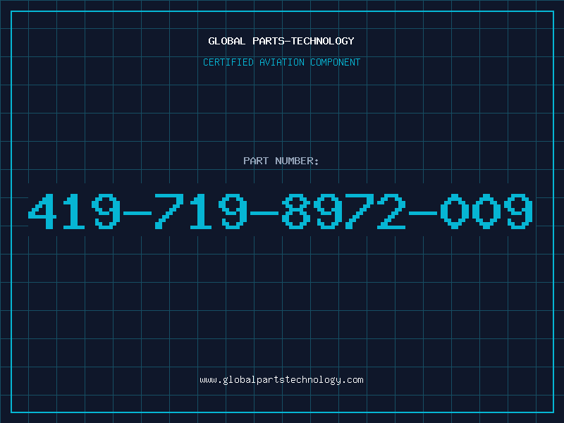Aviation Part 419-719-8972-009