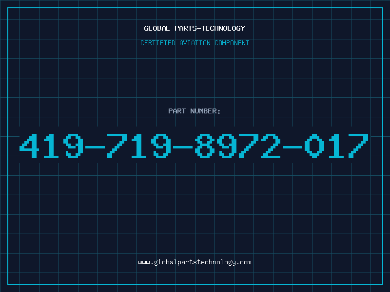 Aviation Part 419-719-8972-017