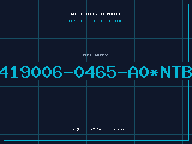 Aviation Part 419006-0465-A0*NTB