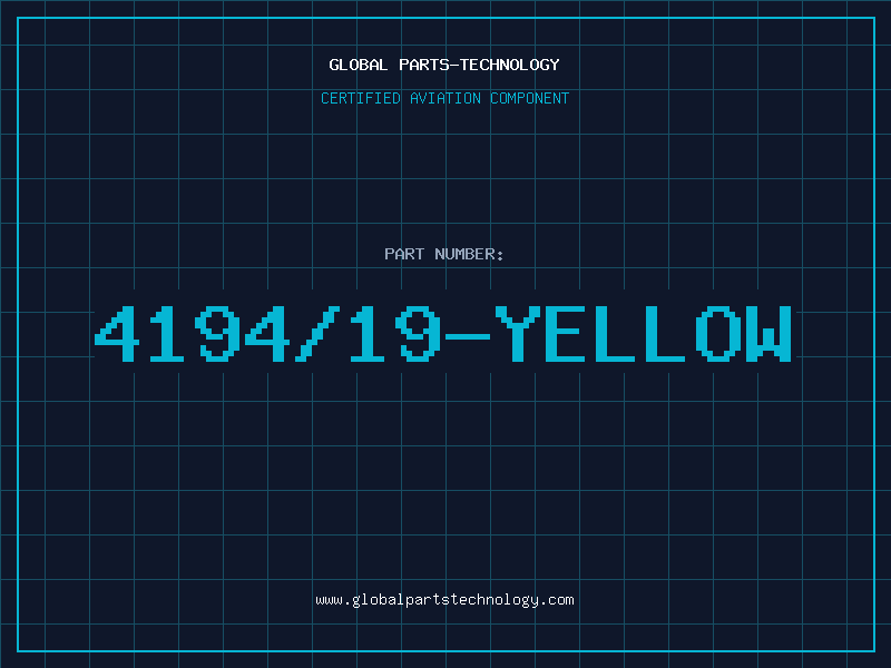 Aviation Part 4194/19-YELLOW